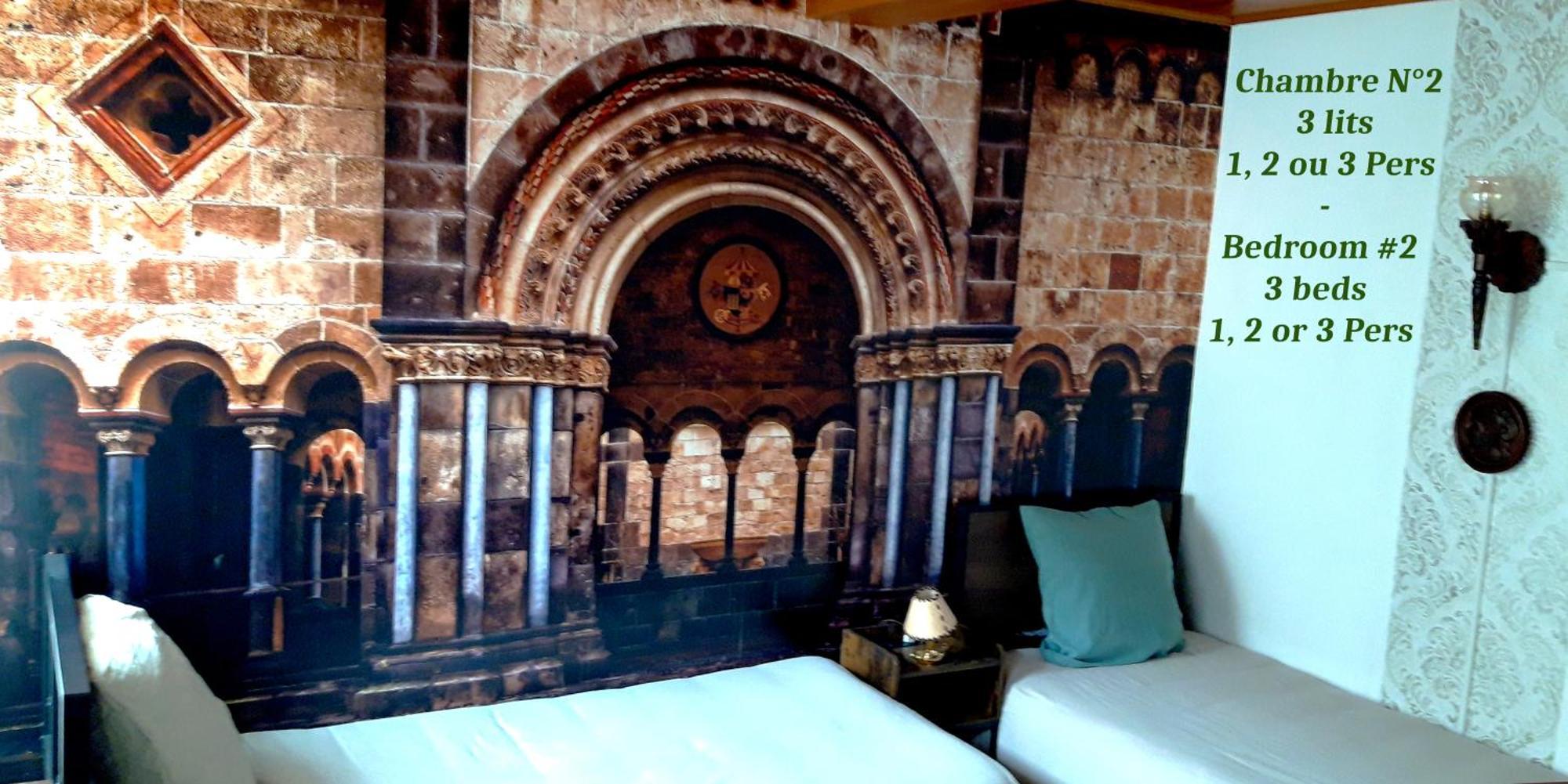 Le Relais Patrimoine Bed & Breakfast Couiza Rom bilde